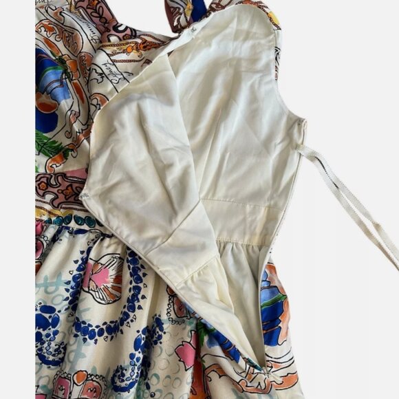 Anthropologie - Collette Dinningan Acionna Dress Size 8 (100% silk) - Picture 9 of 10